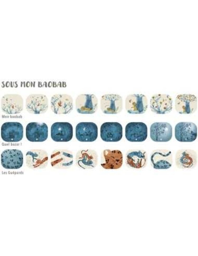 Moulin Roty 3 Disques pour Lampe à Histoires - Sous mon Baobab