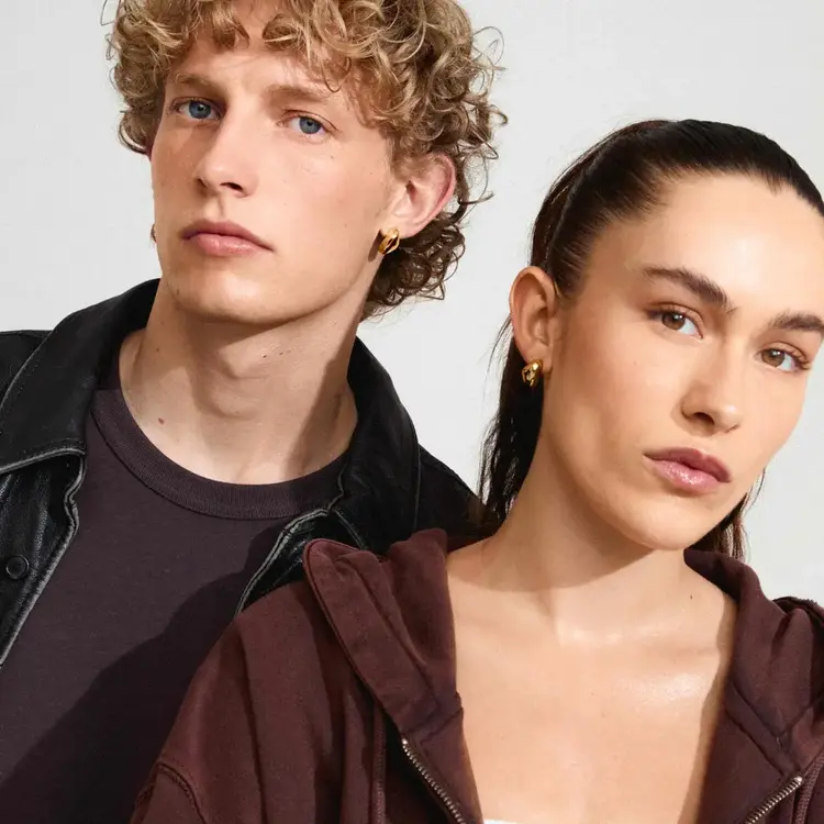 Pilgrim Boucles d'oreilles - Dune - Mini - Or