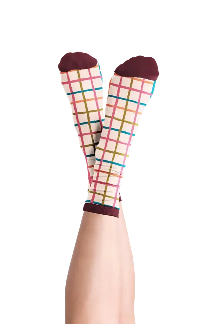 Talking out of turn Chaussettes  - Plaid