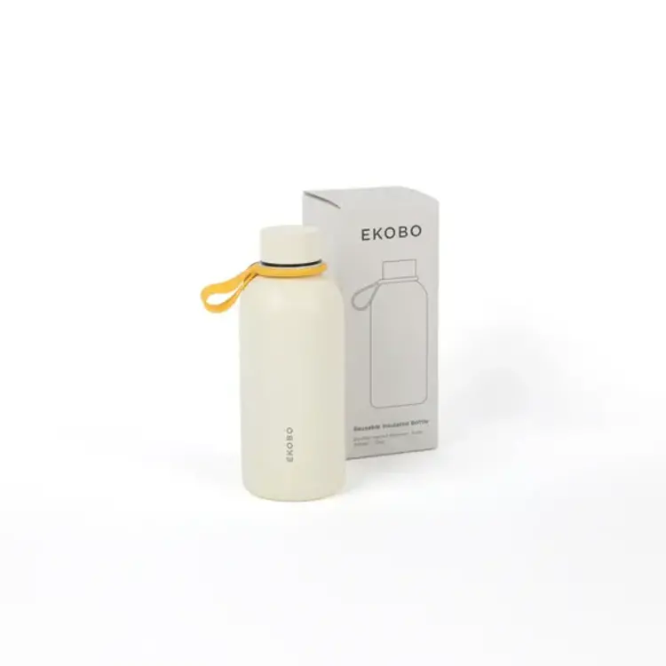 Ekobo Bouteille isotherme  12 oz - Ivoire