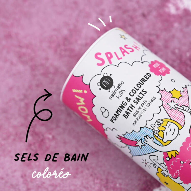 Nailmatic Sel de bain coloré - Rose