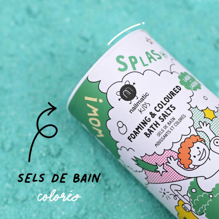 Nailmatic Sel de bain coloré - Lagon