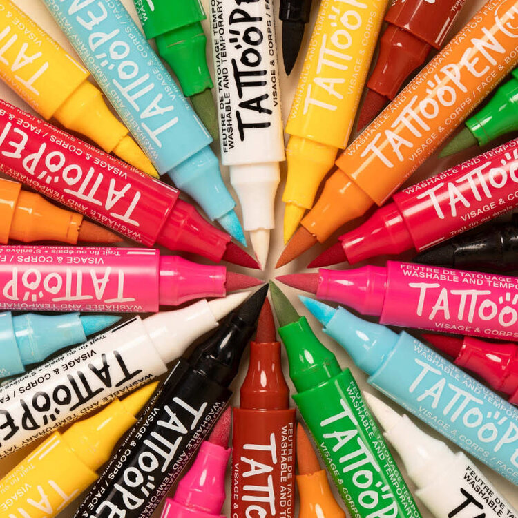 Nailmatic Feutre à tatouages temporaires  -  Noir