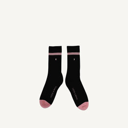 Monk & Anna Chaussette de sport - Noir + Bloom