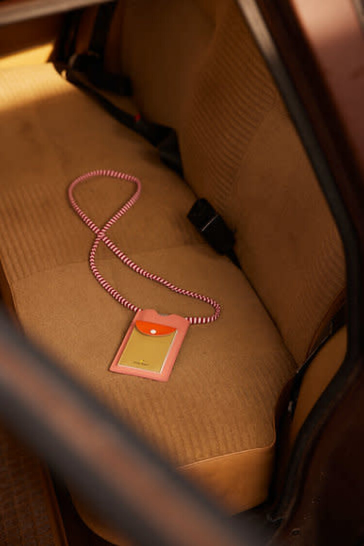 Sticky lemon Pochette pour téléphone - Rose corail + Merveilles des profondeurs marines