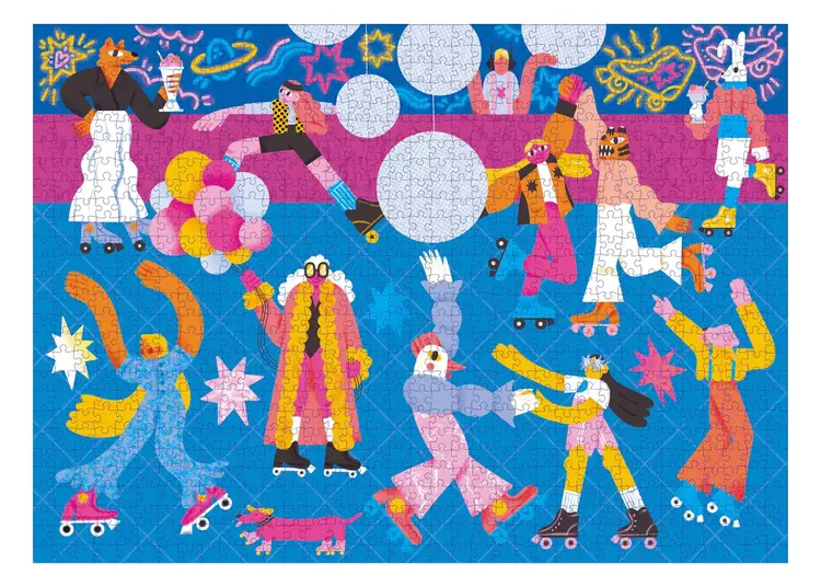 Holiyay Casse-tête - Roller disco