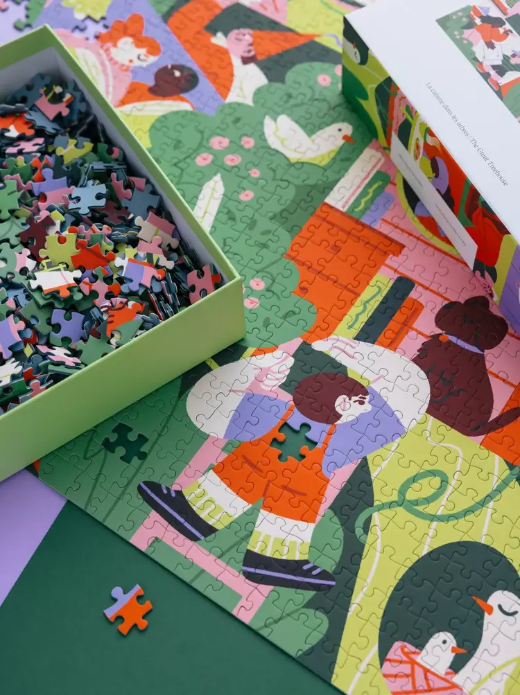 Holiyay Casse-tête - Cadane dans les arbres