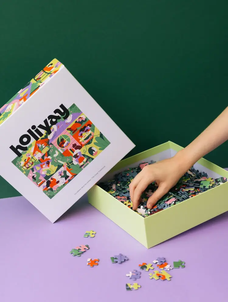 Holiyay Casse-tête - Cadane dans les arbres