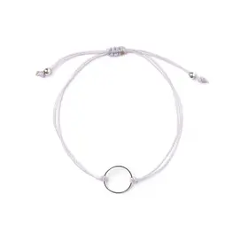 Si simple Bracelet - Marilou - Argent - Lilas