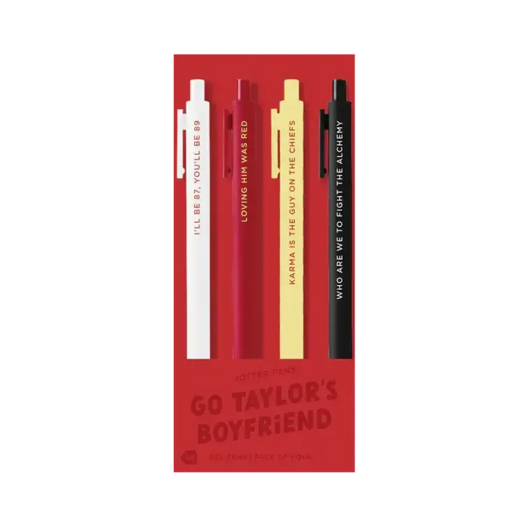 Talking out of turn Ensemble de stylo Jotter - Go Taylor's Boyfriend