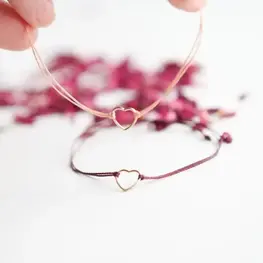 Si simple Bracelet - Aime - Or - Rose