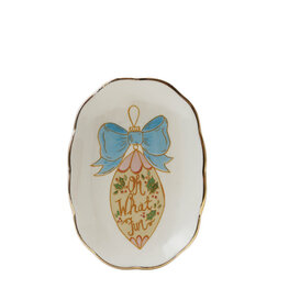 Creative Coop Petit vide-poches - Oh what fun