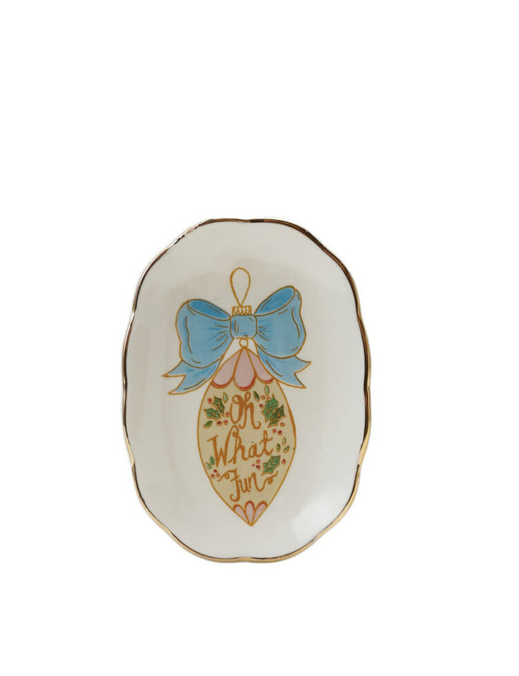 Creative Coop Petit vide-poches - Oh what fun