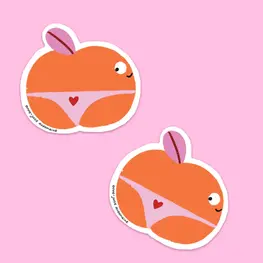 Anne-Julie Dudemaine Autocollant - Pêche coquine