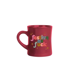 Talking out of turn Tasse - Festive as fuck
