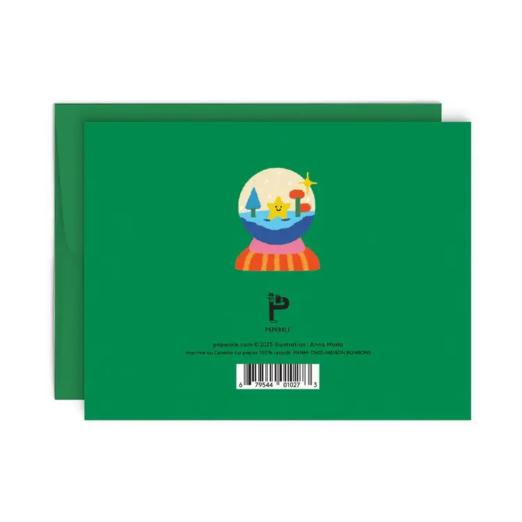 Paperole Carte de souhaits - MAISON BONBONS