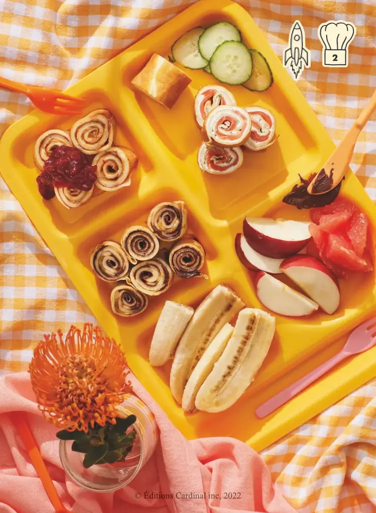 Éditions Cardinal Livre - MINIMINIMENU - Je m'occupe du déjeuner!