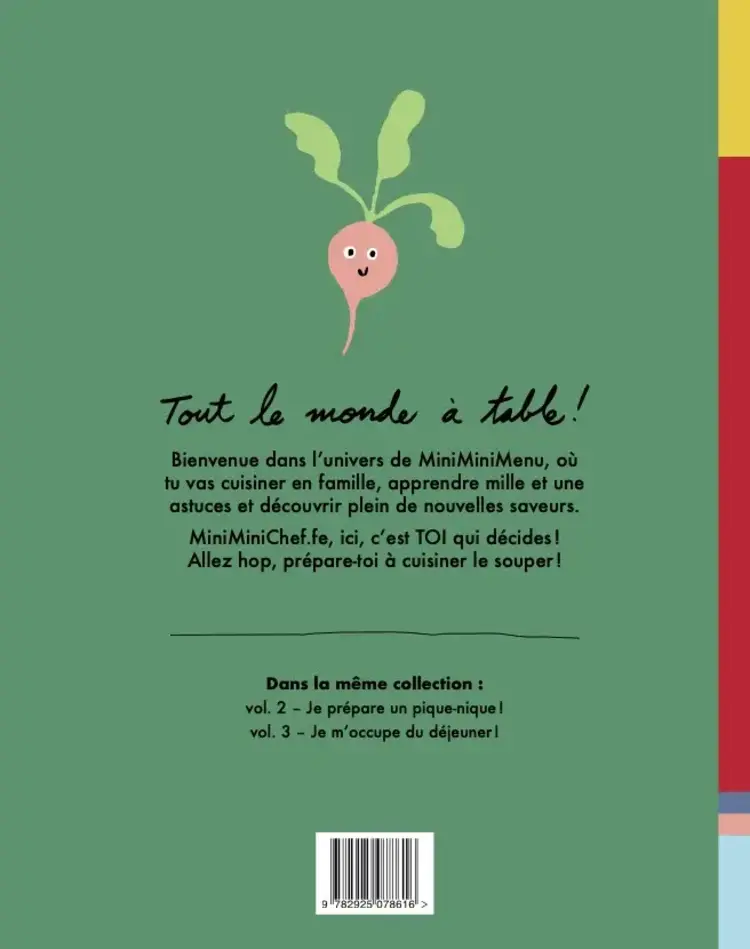 Éditions Cardinal Livre - MINIMINIMENU - Je cuisine le souper!