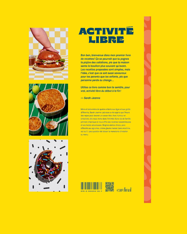 Éditions Cardinal Livre - Activité Libre