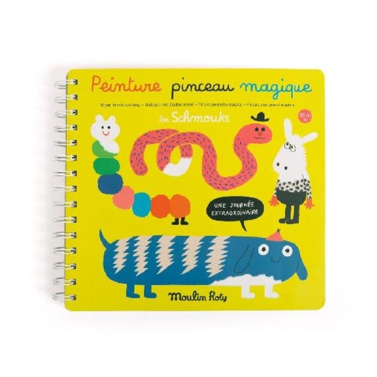 Moulin Roty Peinture pinceau magique - Les Schmouks