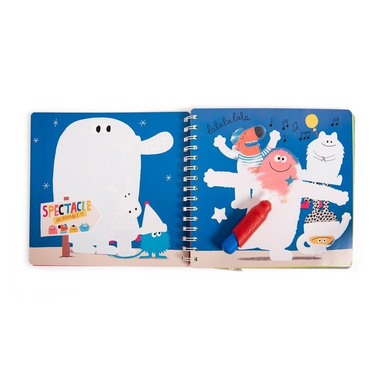 Moulin Roty Peinture pinceau magique - Les Schmouks