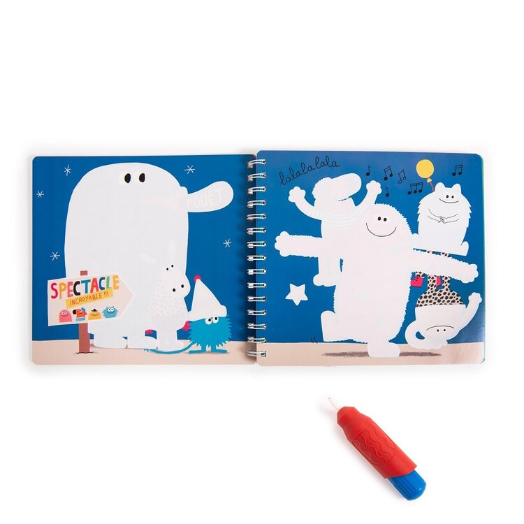 Moulin Roty Peinture pinceau magique - Les Schmouks