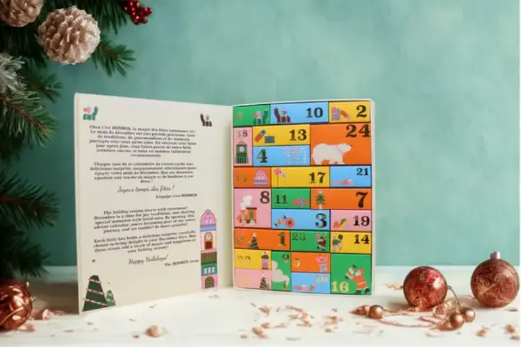 La boîte à bonbons Calendrier de l'avent - Bonbons