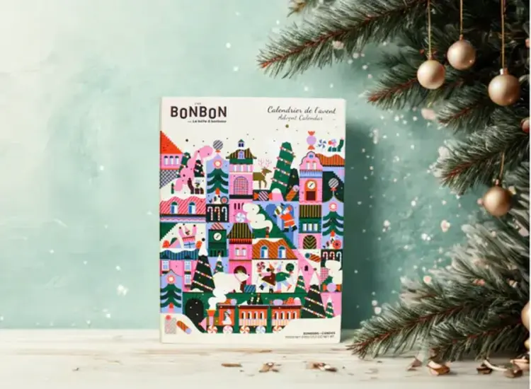 La boîte à bonbons Calendrier de l'avent - Bonbons