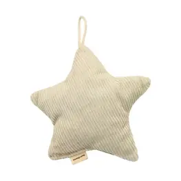 Next Chance Ornement - Étoile - Crème