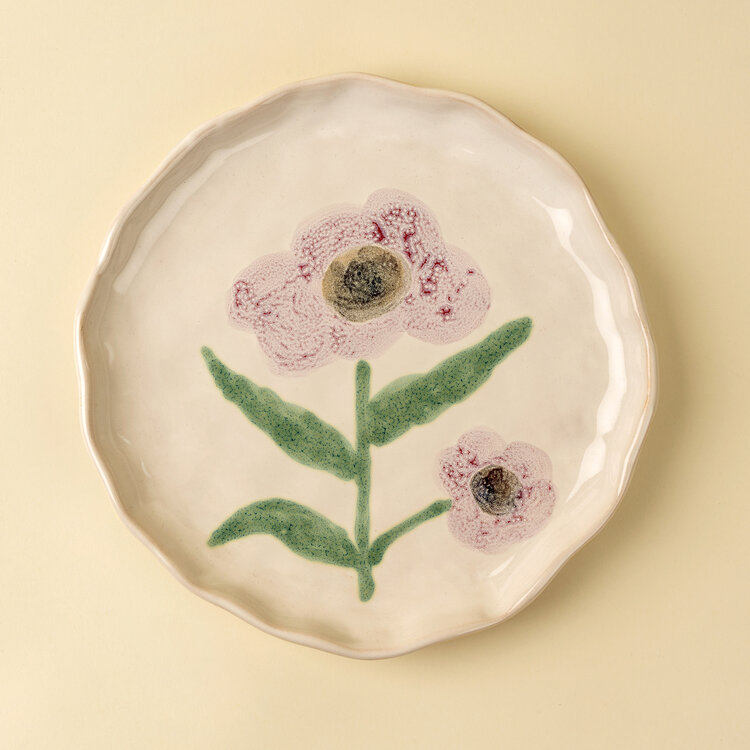 Indaba Assiette - Grande - Aster