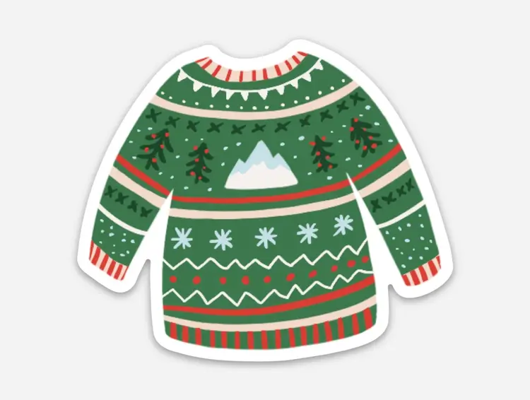 Boucle et Papier Autcollant - Ugly Sweater