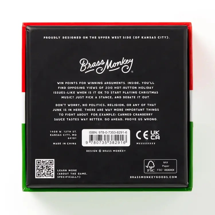 Brass Monkey Jeu - Debatable - Édition des Fêtes