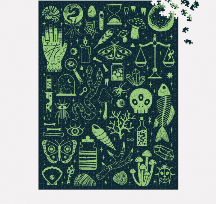 Galison Casse-tête - Occulte et curieux - 1000 pcs