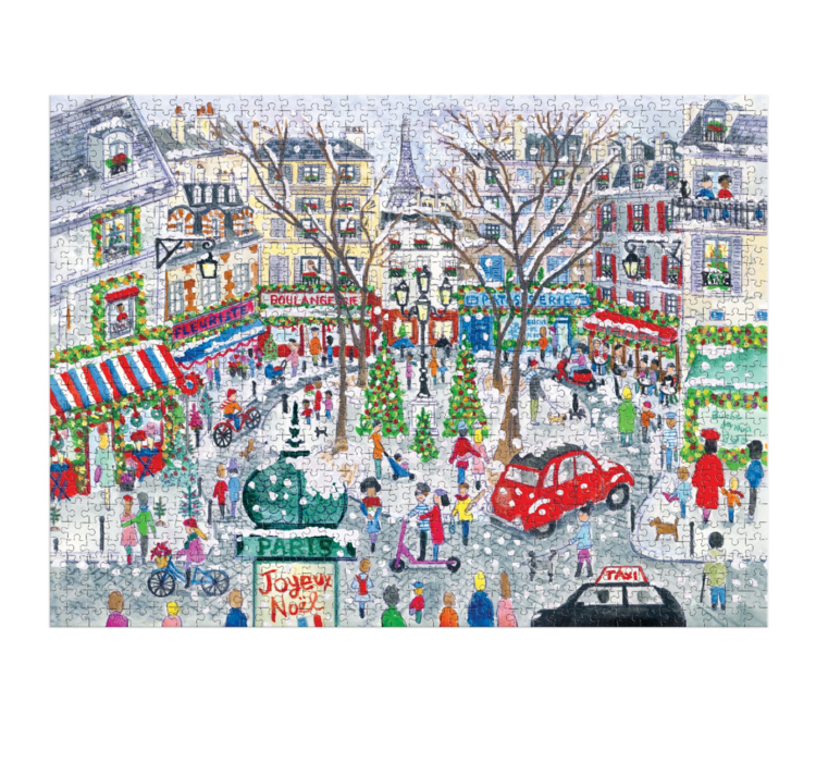 Galison Casse-tête - Noël à Paris - 1000 pcs