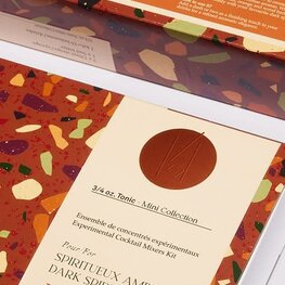 3/4 oz. Tonic Maison Mini collection pour spiritueux ambrés