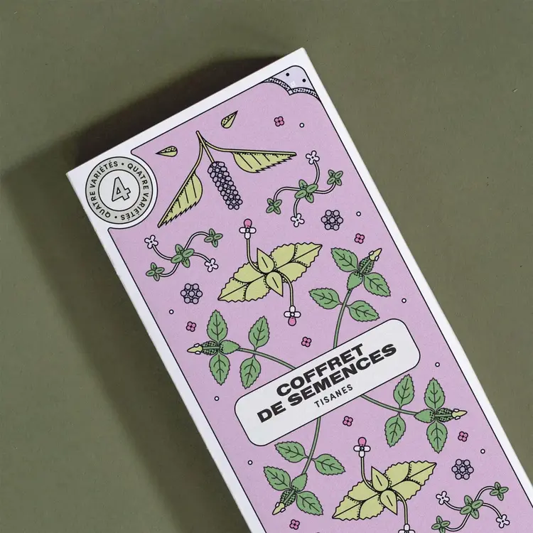 Le nutritionniste urbain Coffret de semences - Tisanes