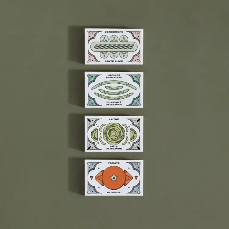 Le nutritionniste urbain Coffret de semences -  Collection patrimoine québécois