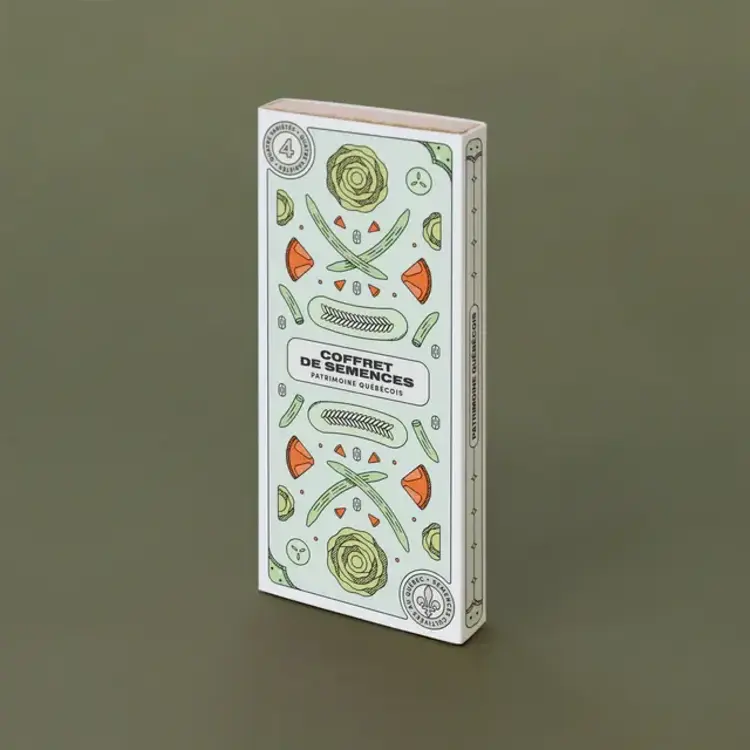 Le nutritionniste urbain Coffret de semences -  Collection patrimoine québécois