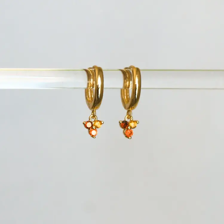 Horace Boucles d'oreilles - Firo - Orange