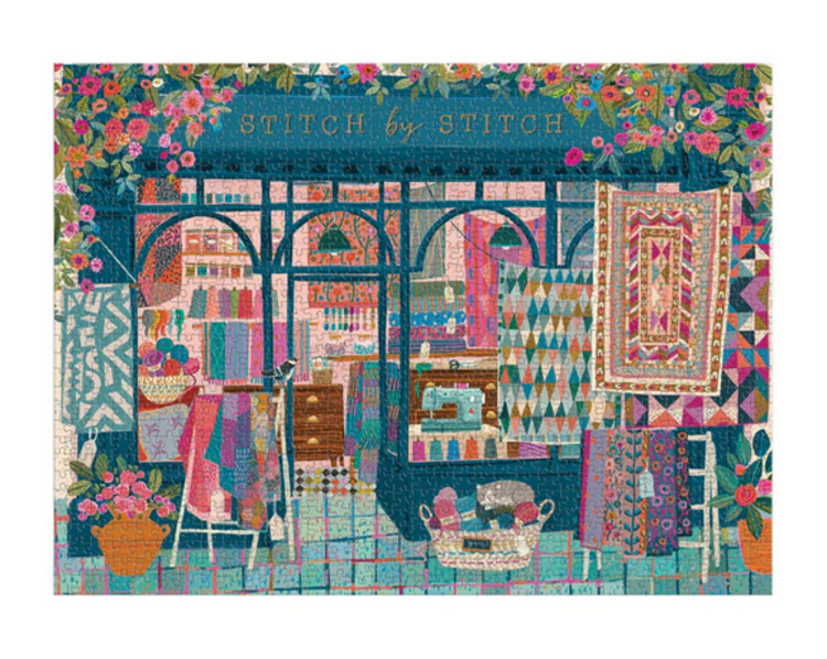 Galison Casse-tête - Stitch by Stitch - 1000 pcs