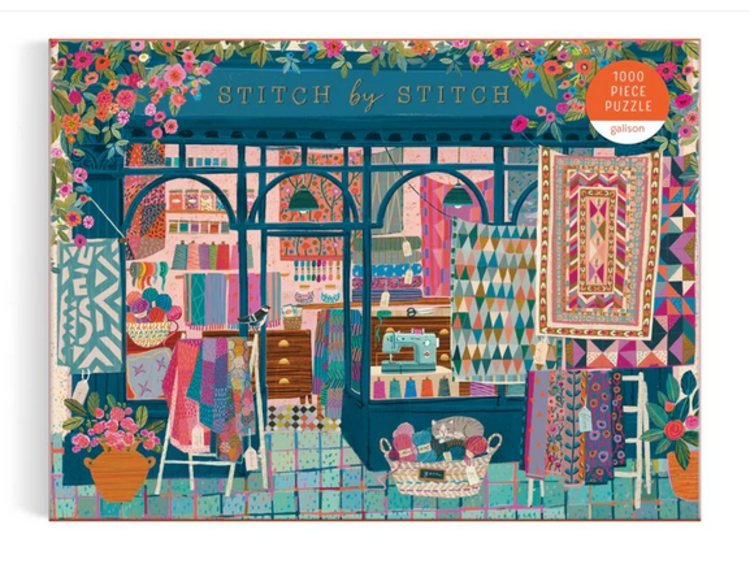 Galison Casse-tête - Stitch by Stitch - 1000 pcs