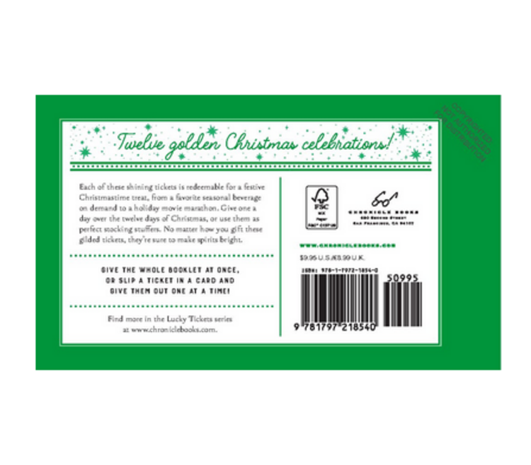 Chronicle Books Coupons chanceux pour Noël