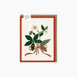 Joannie Houle Boîtier de cartes (6) - Rose de Noël