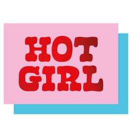 Lucky Ink Carte de souhaits - Hot Girl