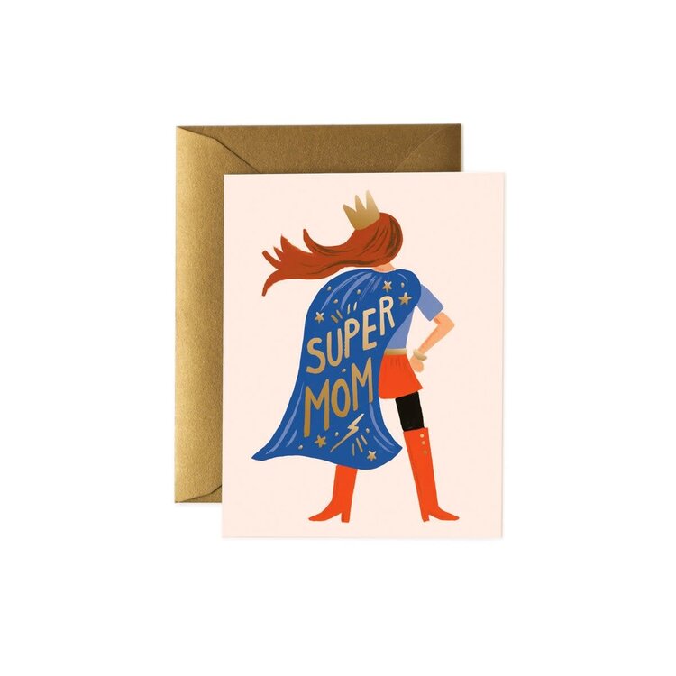 Rifle & co Carte de souhaits -  Super Maman