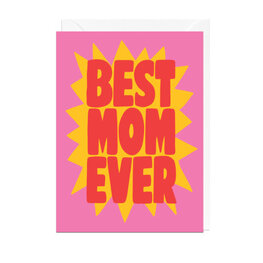 Jolly Awesome Carte de souhaits - Best mom ever