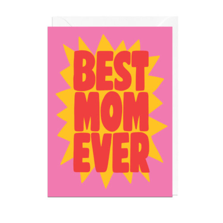Jolly Awesome Carte de souhaits - Best mom ever