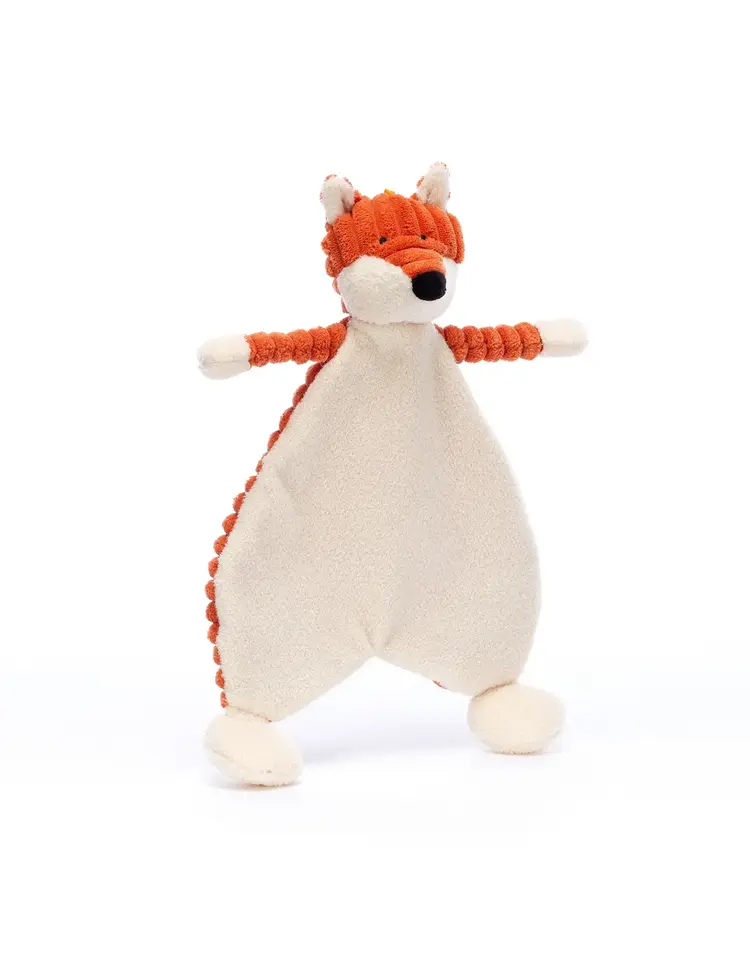 Jellycat Peluche Apaisante - Bébé renard en velours côtelé