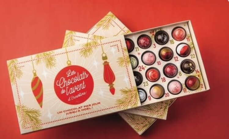 Ernestine ﻿﻿Les chocolats de l'avent d'Ernestine
