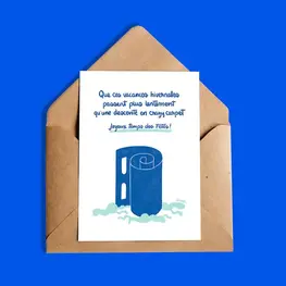 Darvee Carte de souhaits - Que ces vacances hivernales